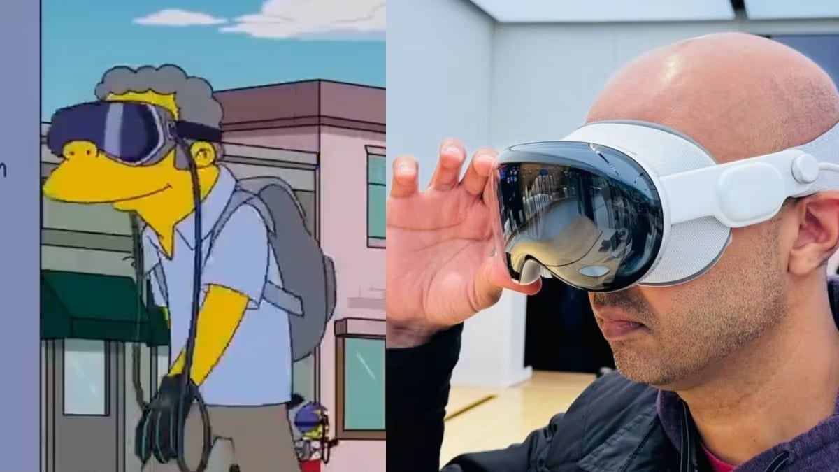 Los Simpson predijo los Apple Vision Pro desde hace 7 años