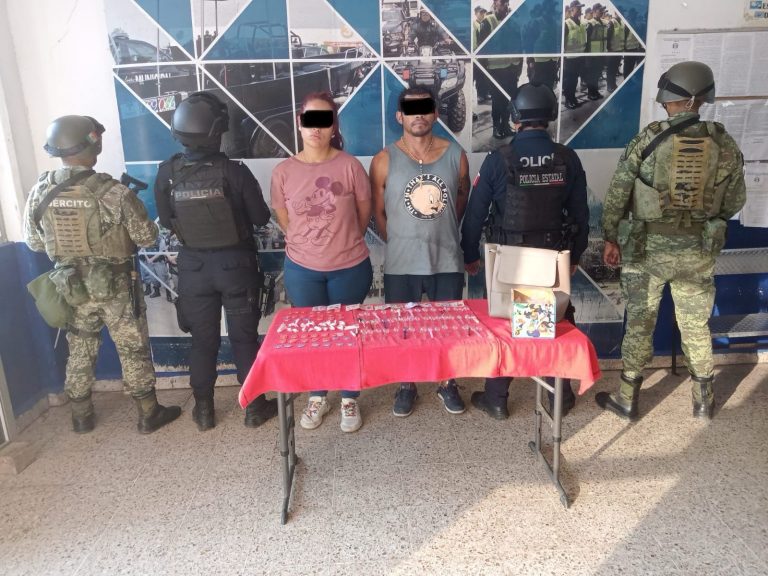 Operativo en Centro dejó dos detenidos y el decomiso de drogas y armas