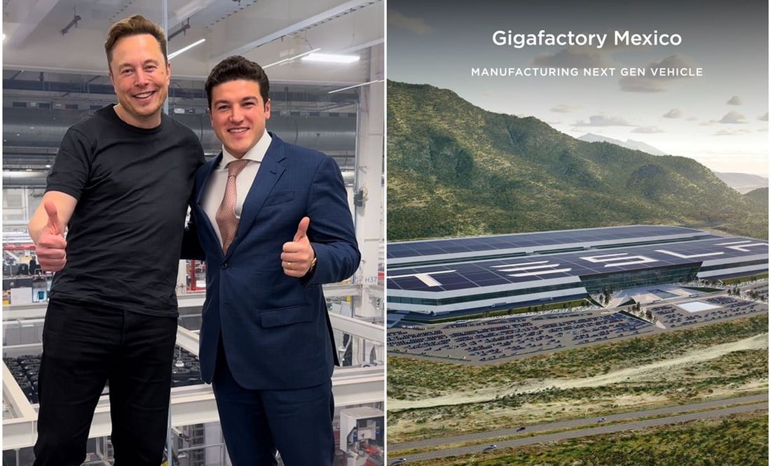 Formaliza Elon Musk compromiso de nueva planta de Tesla en México