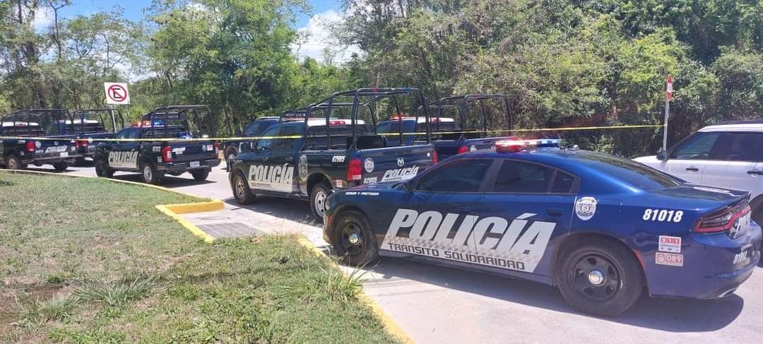 Un enfrentamiento a balazos entre Policías y delincuentes se registró sobre el bulevar Playa del Carmen