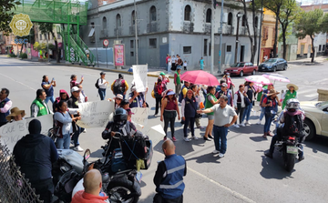Manifestantes liberan Tlalpán