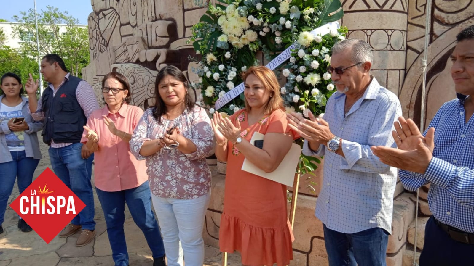 Periodistas de Yucatán en Día de la Libertad de Expresión conmemoran a compañeros caídos.