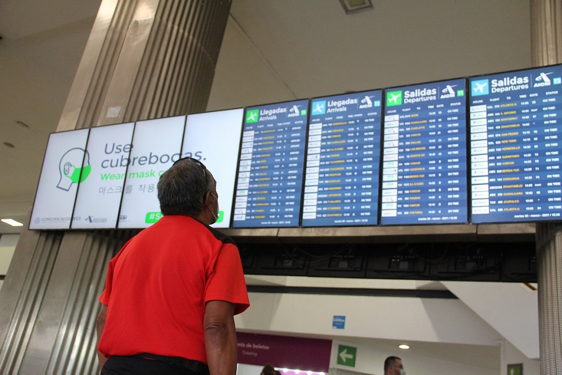 Caos en el aeropuerto por pantallas desactualizadas, es ¡Otra más de Aeromexico¡