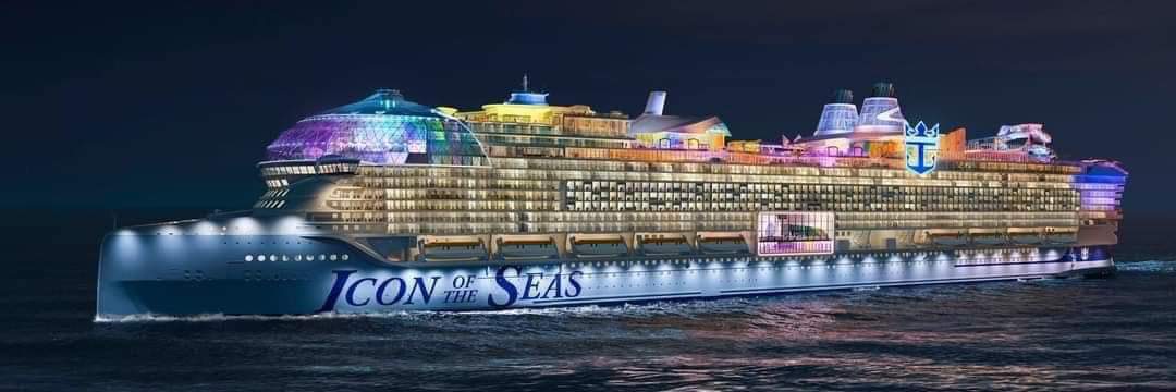 El crucero el más grande del mundo llegará a Quintana Roo, el buque Icon of the Seas