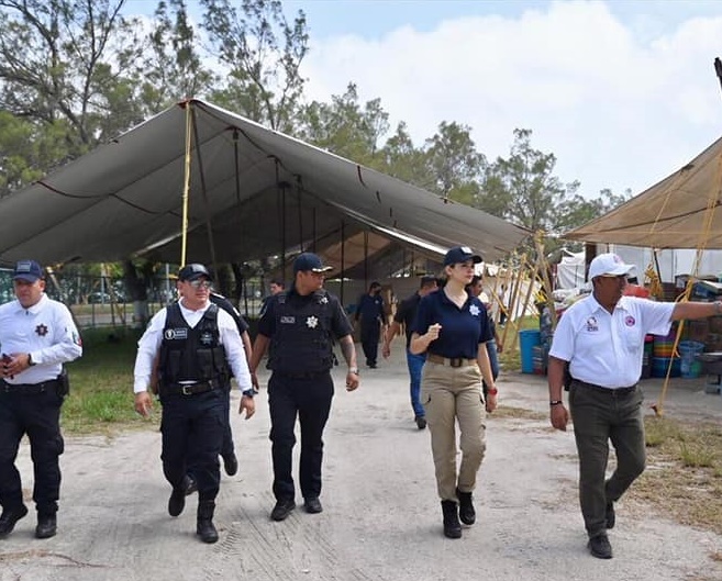 Directora de la Policía Municipal del Carmen asegura que se garantiza la seguridad en el recinto ferial