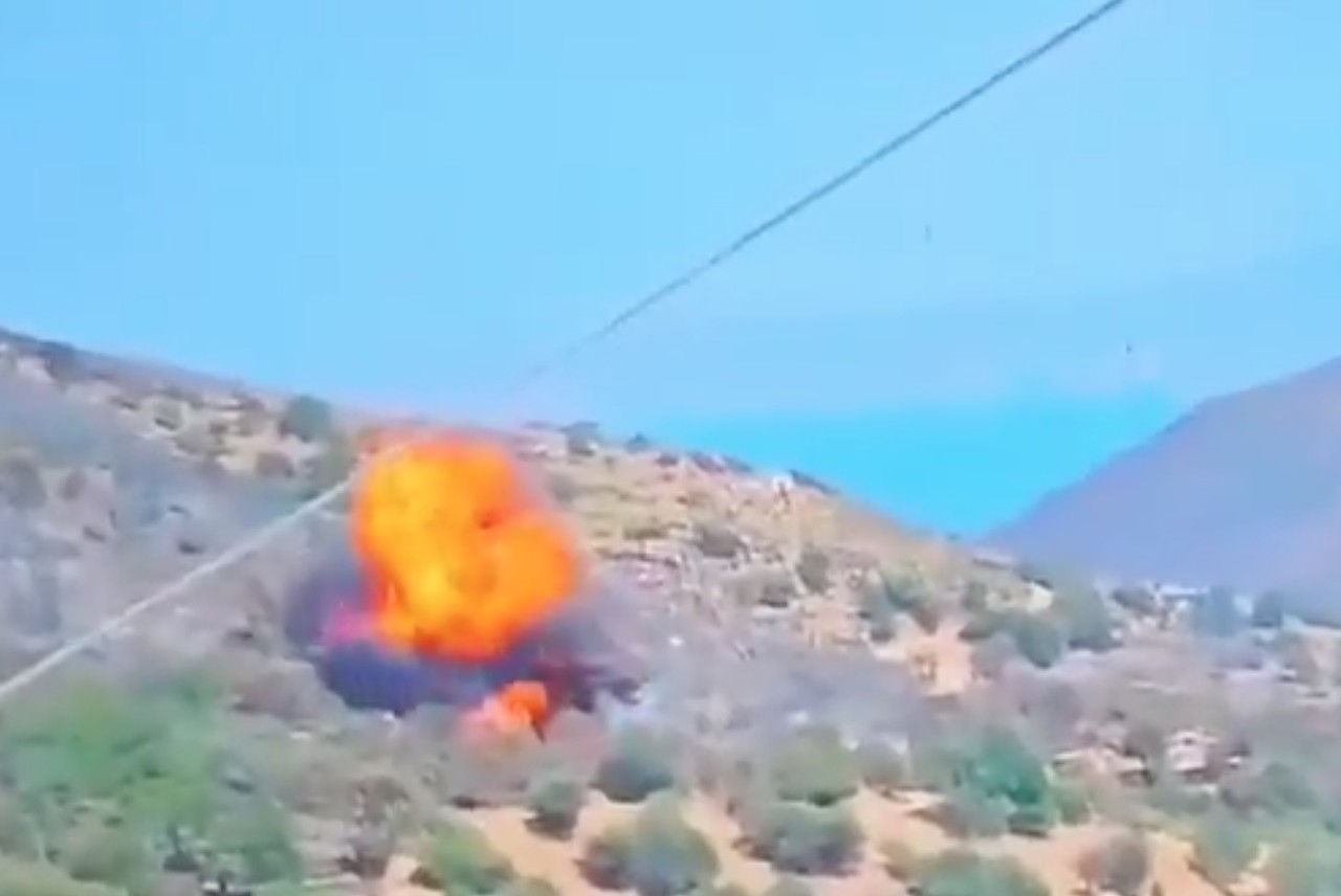 Avión bombardero se estrella en Grecia mientras combatía incendios.