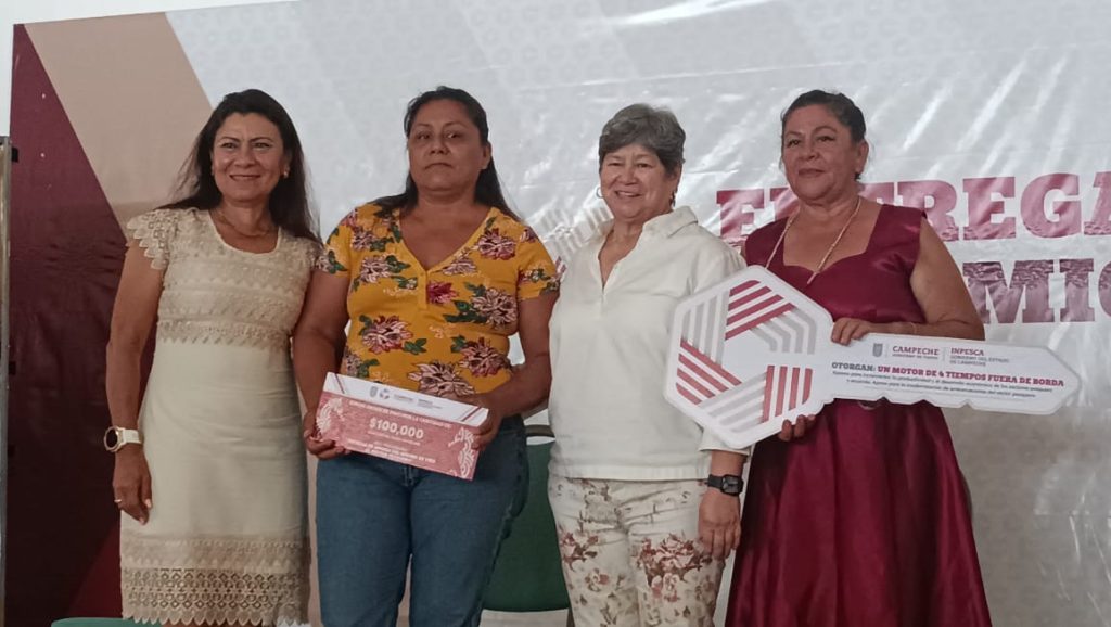 Pescadores ribereños de Ciudad del Carmen reciben apoyos de veda y baja captura