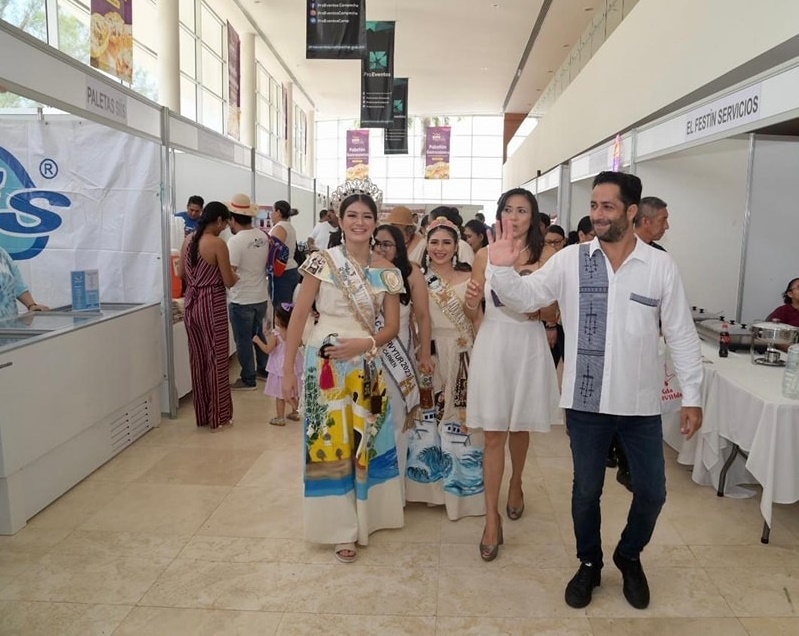 Inauguran la Expo Internacional Turística Artesanal 2023 en la Feria de Ciudad del Carmen