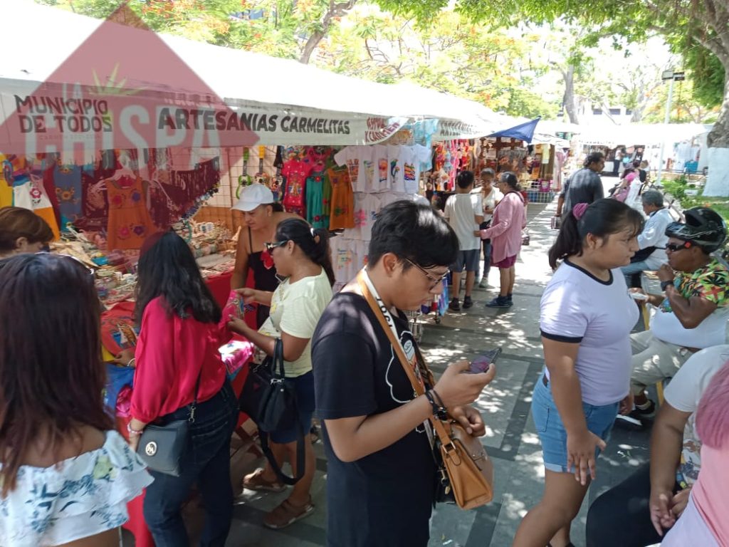 Artesanos carmelitas vieron un repunte del 90% de ventas, en el primer día de Feria