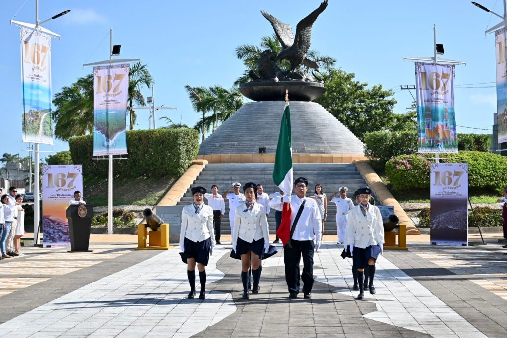 Recuerdan el 167 aniversario de la  titulación de Carmen como Ciudad