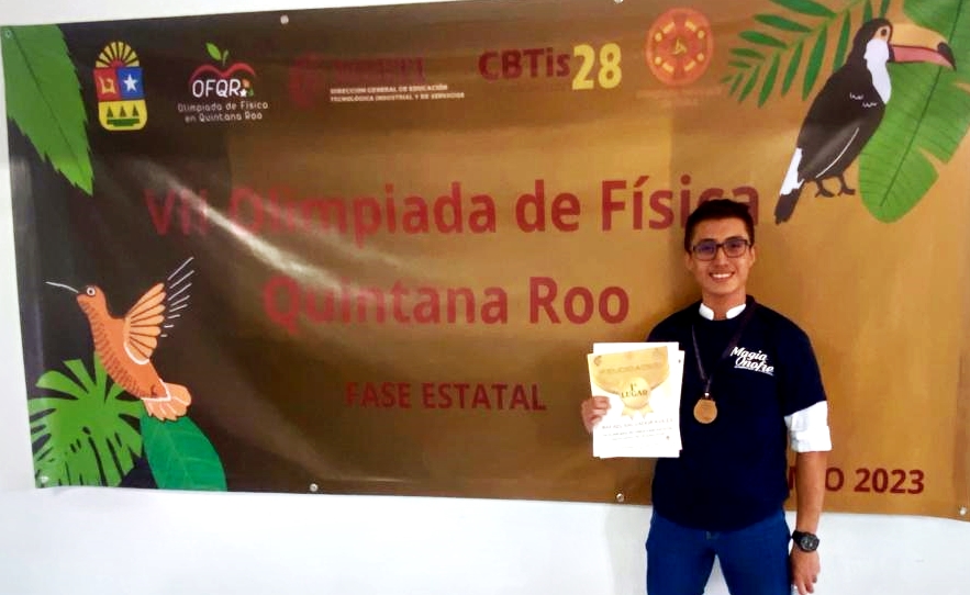 - Estudiante chetumaleño gana la 7ª Olimpiada Estatal de Física