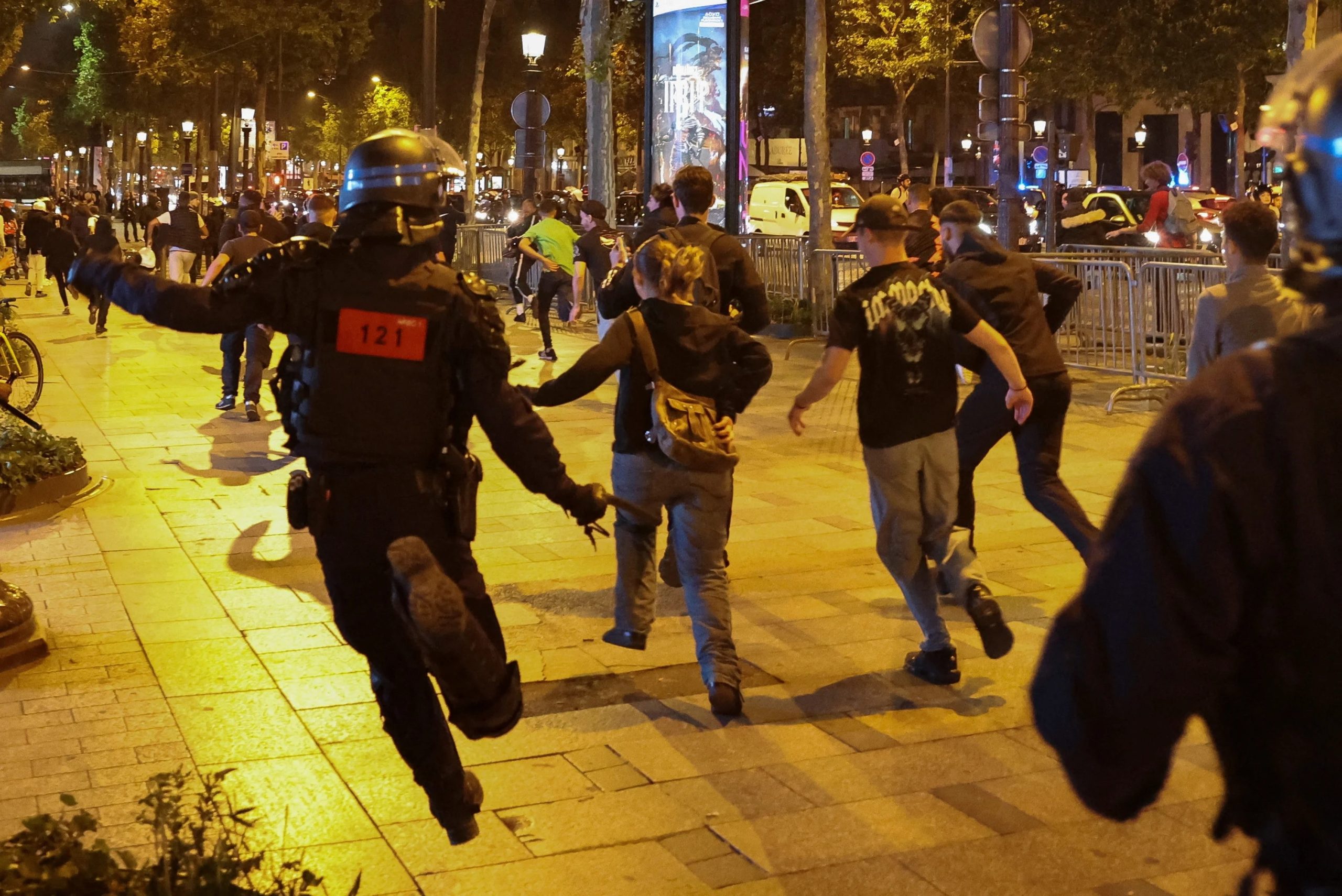Protesta en Francia