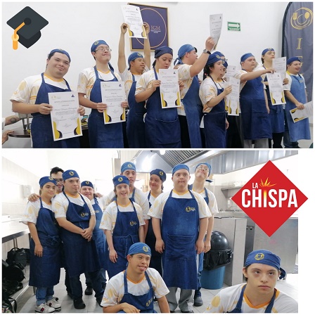 Graduación de la 2a generación del diplomado en Chef Down “Iniciación al Trabajo”