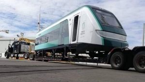 Primera pruebas del Tren maya en Quintana Roo