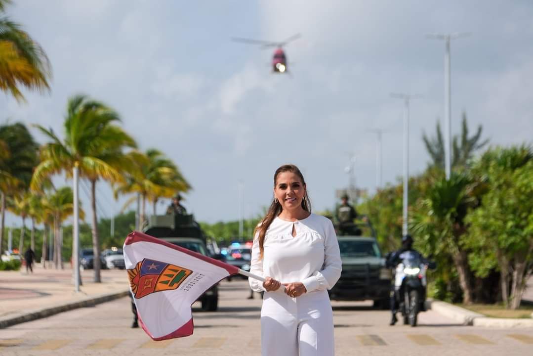 Mara Lezama da banderazo del operativo de Seguridad Vacacional