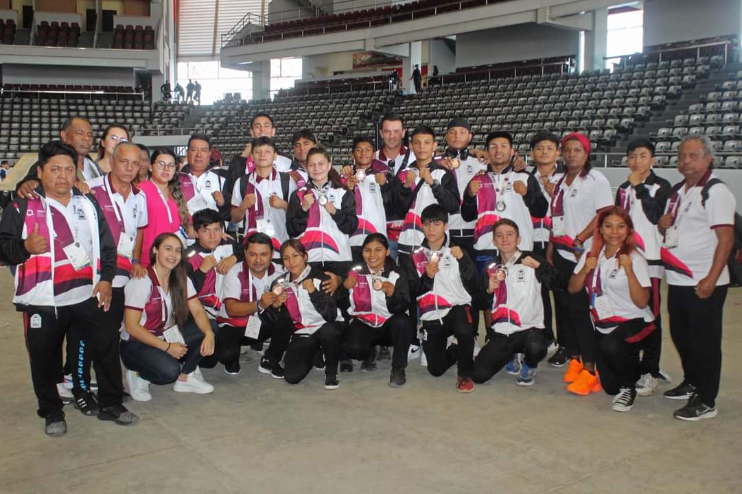 delegación estatal de Quintana Roo culminó en el sexto lugar del medallero general nacional