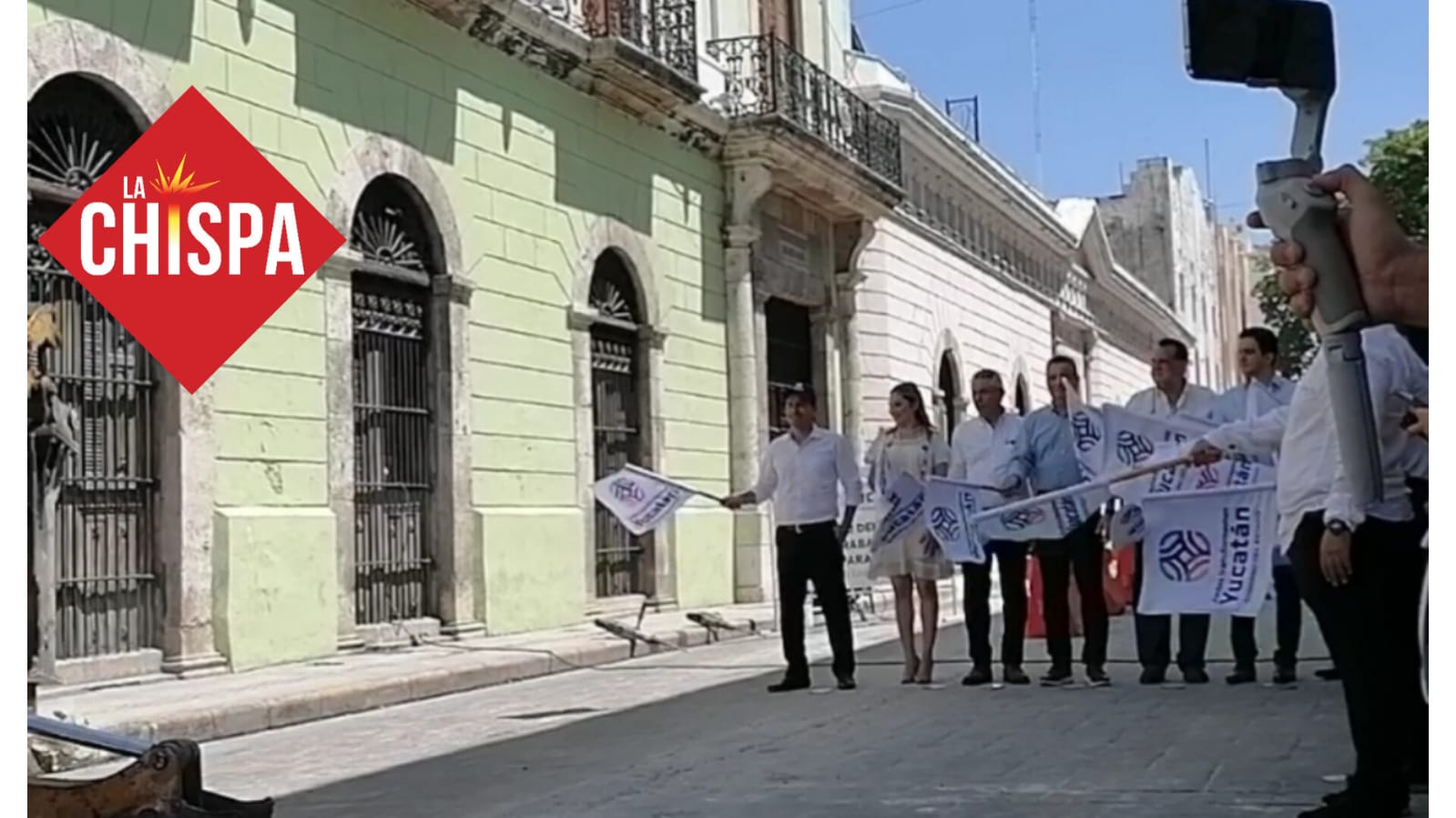 Gobernador Mauricio Vila Dosal da el banderazo de inicio de los trabajos del Gran Corredor Turístico-Gastronómico en las calles 60 y 47