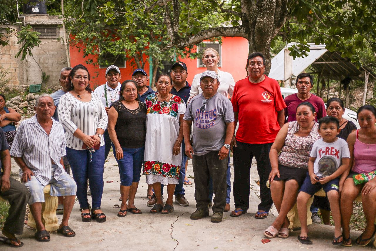 Pobladores de San Felipe Nuevo en Tinum, logran no ser removidos por Tren Maya.
