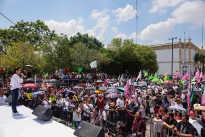 Sheinbaum asegura “Nosotros queremos seguir fortaleciendo a los pueblos de México”,