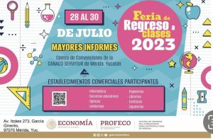 La Feria del Regreso a clases 2023 se llevará a cabo este fin de semana.
