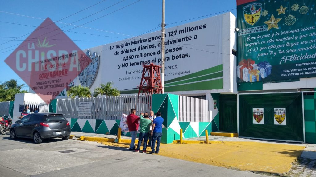 Trabajadores petroleros de la Sección 47 se libraron de Víctor Kidnie