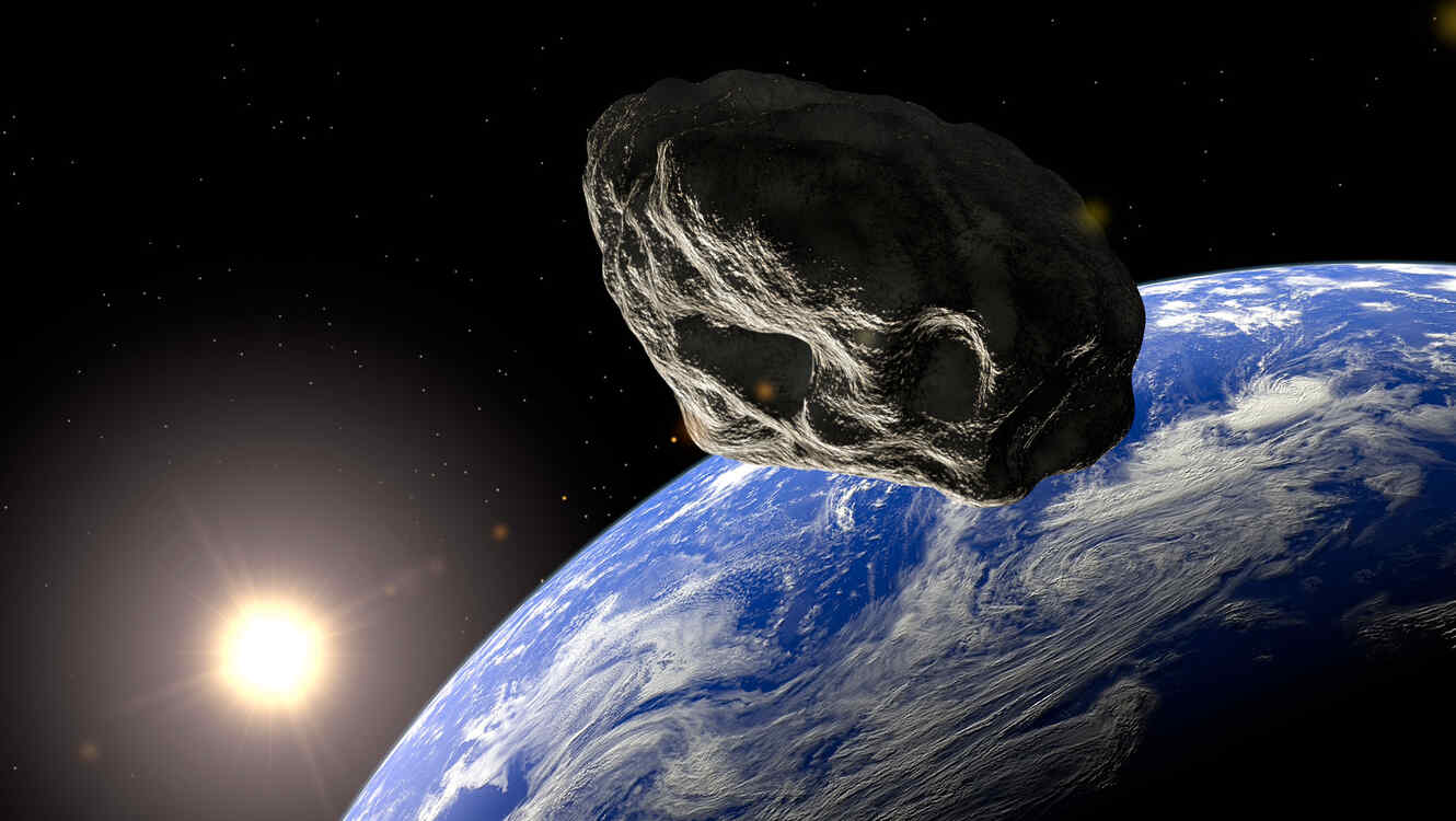 Asteroide rozó la Tierra