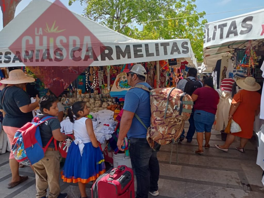 Artesanos carmelitas vieron un repunte del 90% de ventas, en el primer día de Feria