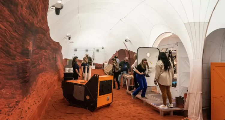 El hábitat simulado de Marte
