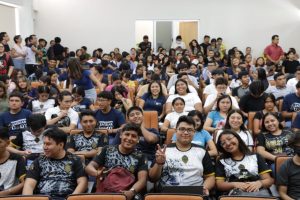 En el acto participaron las y los estudiantes de la Unidad Multidisciplinaria Tizimín