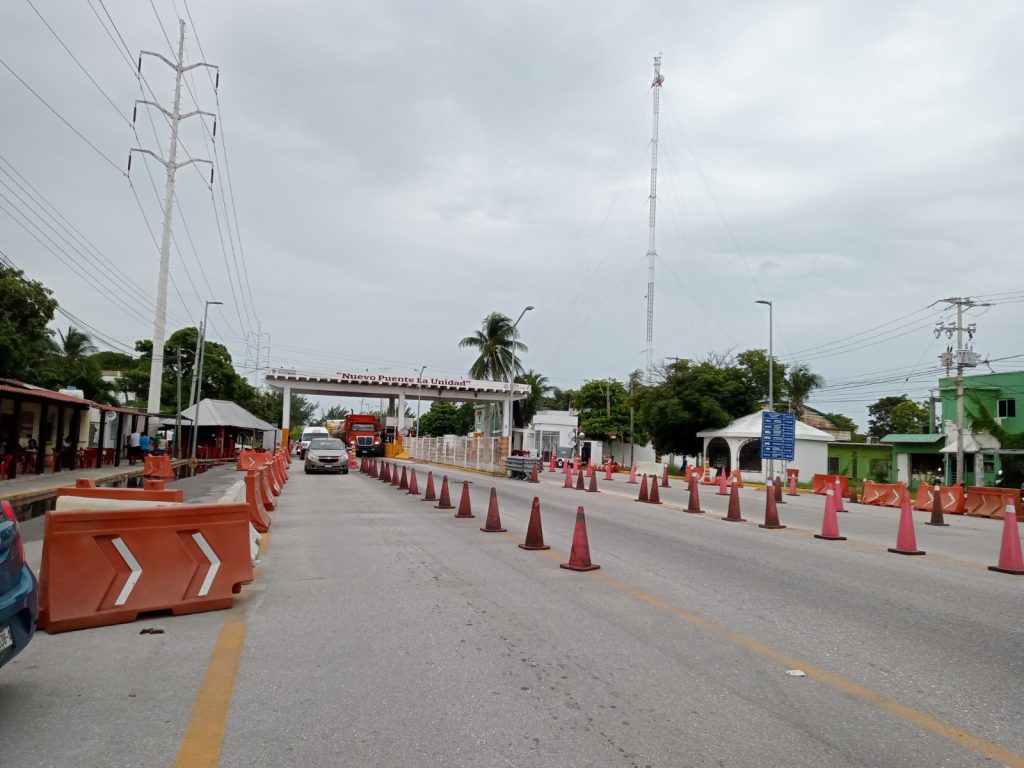 Gobierno del estado de Campeche negó la extensión para los trámites de engomados al libre acceso del Puente de la Unidad