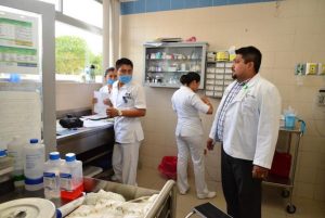 Preocupadas las autoridades tizimiliñas por los brotes combaten la proliferación del mosco
