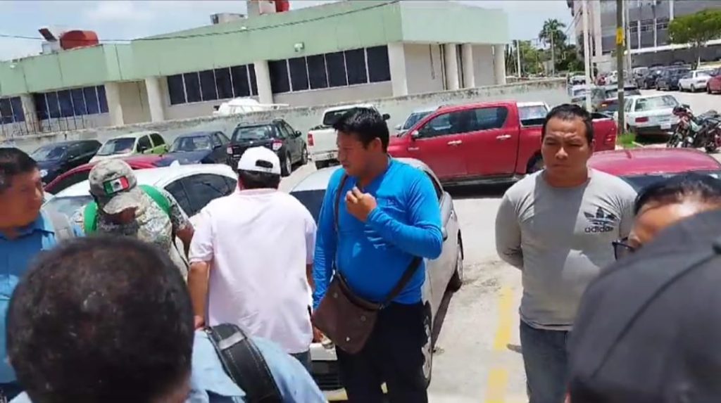 LLEGAN TRANSPORTISTAS DE CANDELARIA