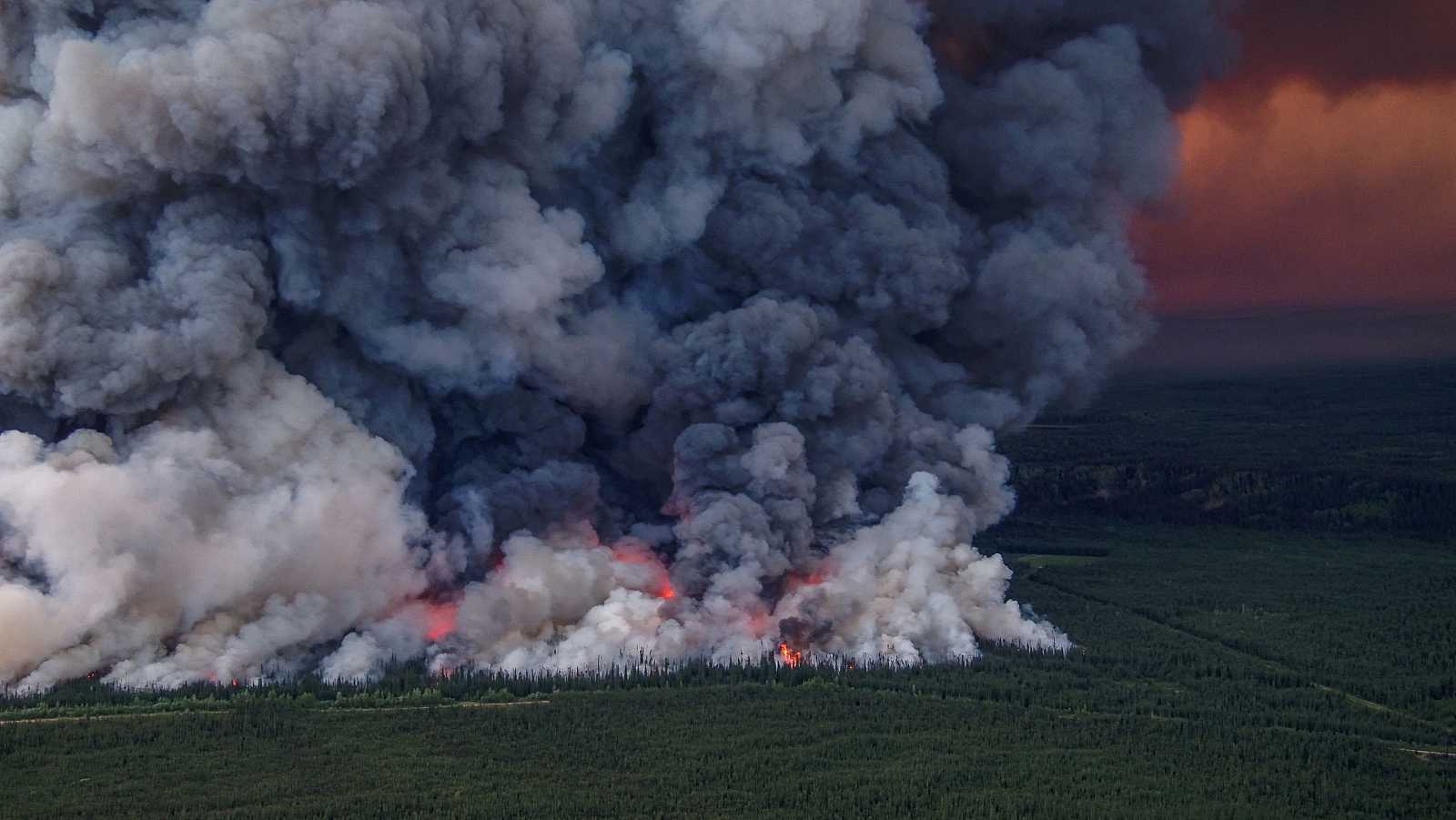 Incendios forestales en Canadá lanzan a la atmósfera el equivalente de CO2 que emite Japón en un año