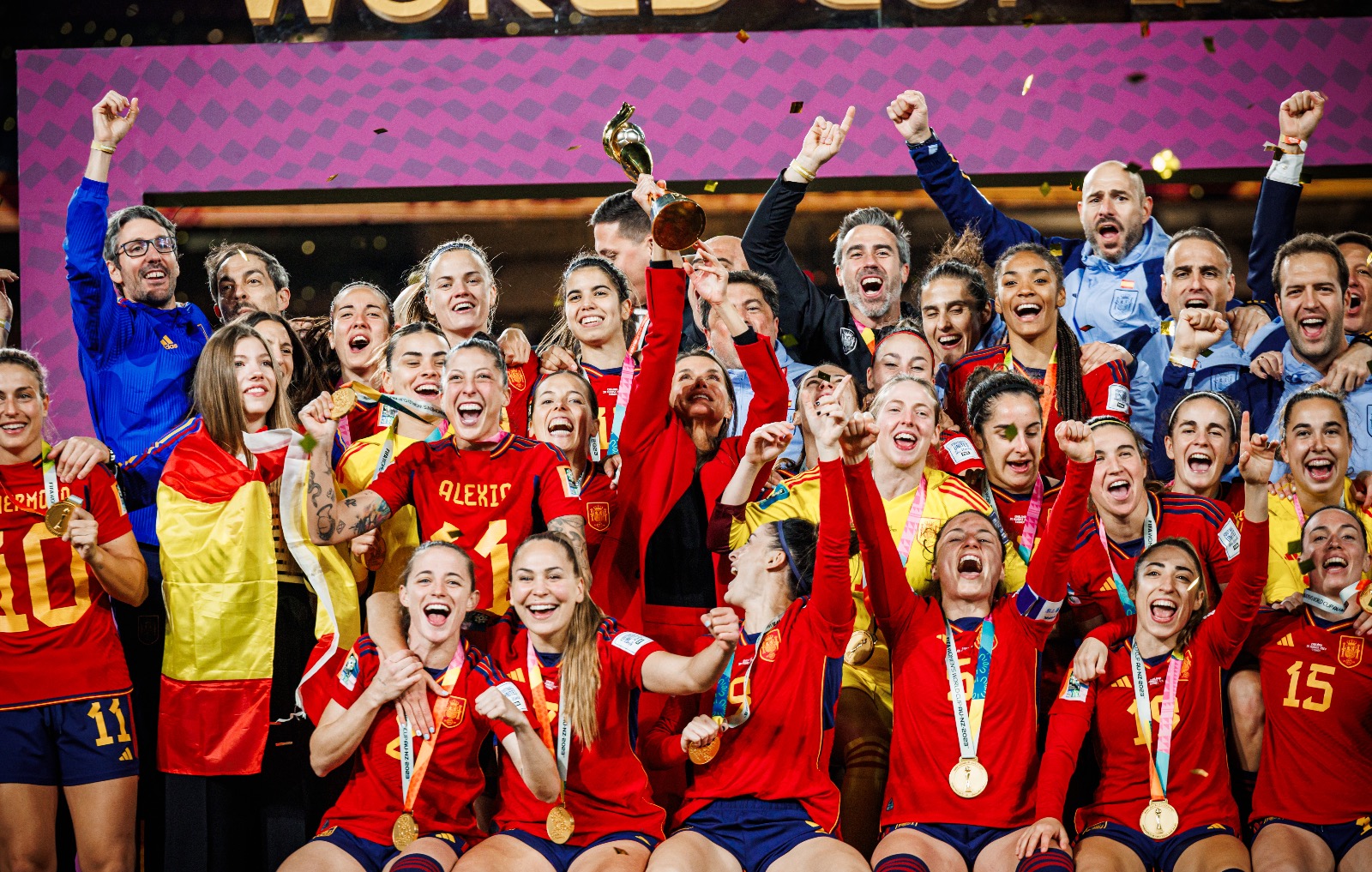 Selección de España gana su primera Copa Mundial Femenil 2023
