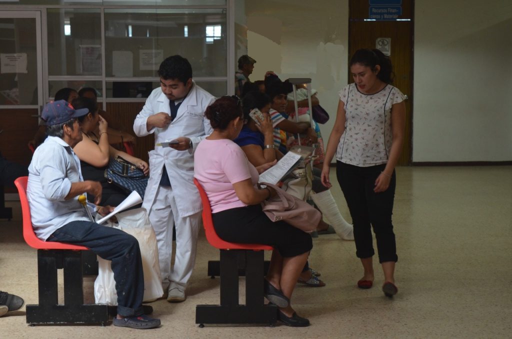 Un paciente grave por COVID en el Hospital IMSS-Bienestar de Ciudad del Carmen