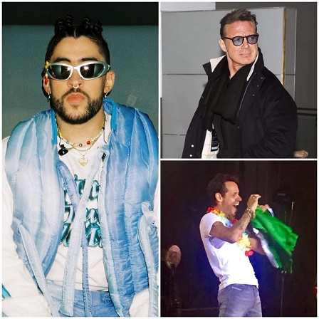 Los latinos más exitosos en taquilla de la historia: Bad Bunny, Luis Miguel y Marc Anthony