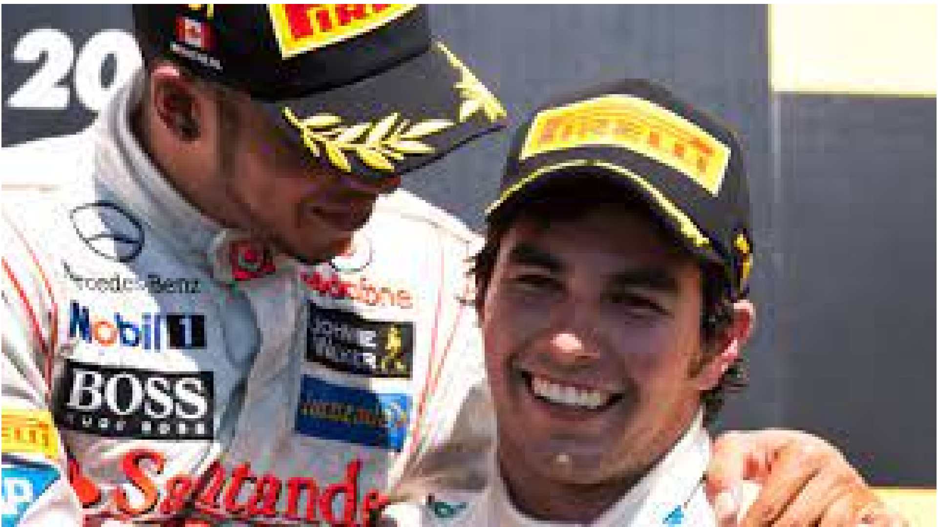 Lewis a la caza de Checo Pérez: el título 2023 de la Fórmula 1 lo ve lejos y pone la mira sobre el piloto mexicano.