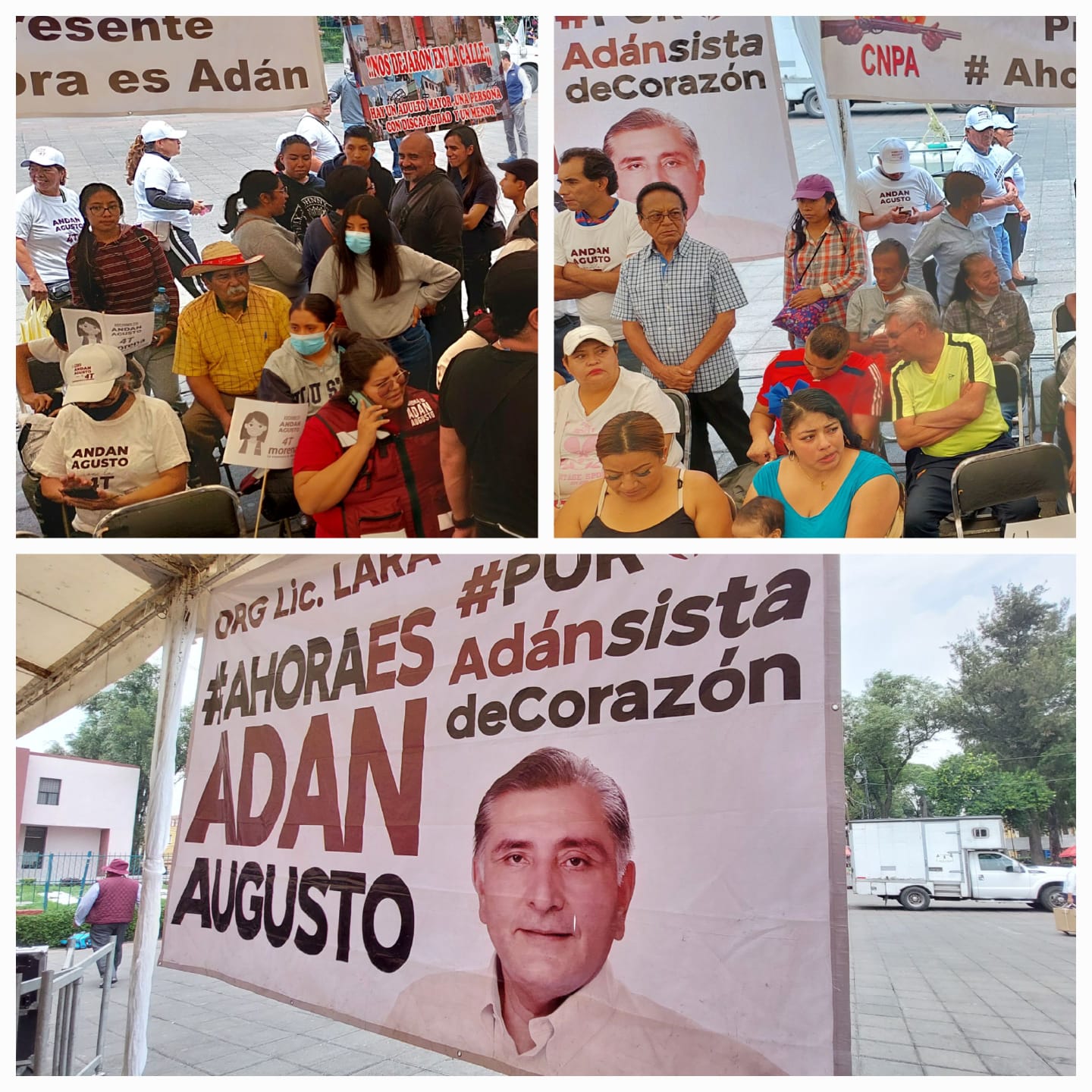 Adán no llegó a asamblea informativa en Xochimilco