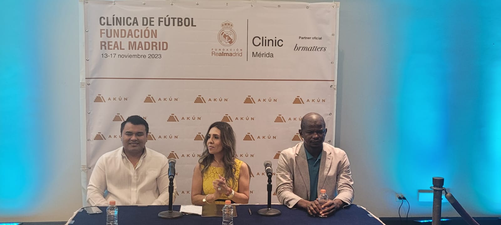 Firman convenio Akun y Brmatters para realizar la primera clínica del Real Madrid