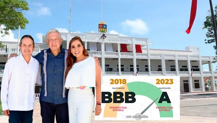 Mara Lezama mejora calificación crediticia de Quintana Roo