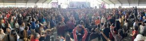 Festejó Iztapalapa a más de 20 mil adultos mayores con baile