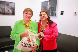 Clara Brugada expone estrategias de Iztapalapa en la Cumbre Internacional del Hábitat de América Latina y el Caribe 2023