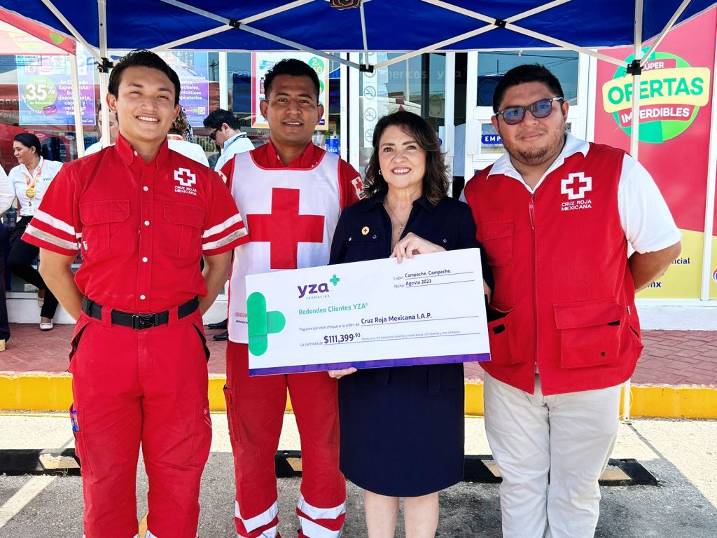 Cruz Roja Campeche recibe donativo