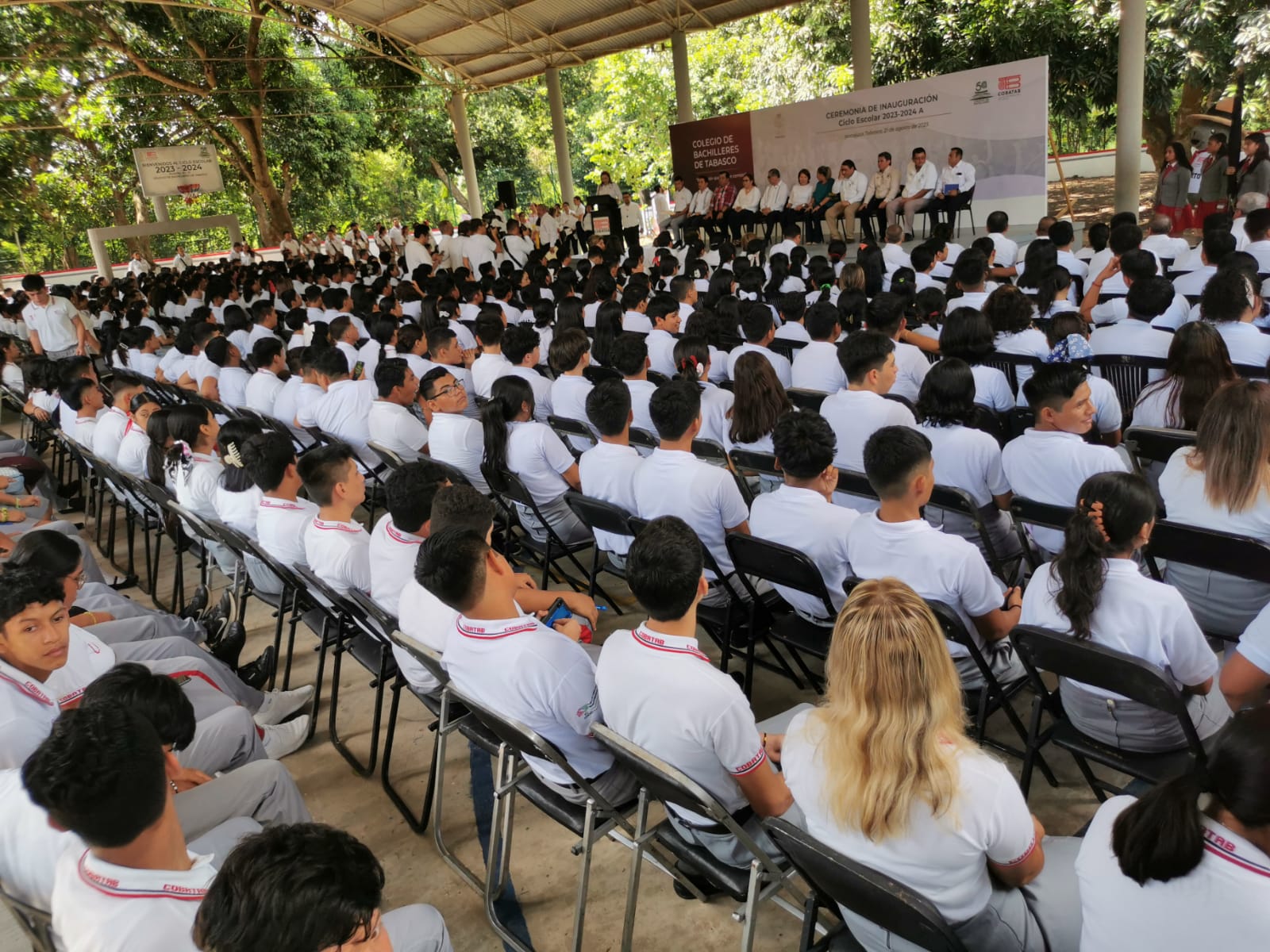 22 mil alumnos de nuevo ingreso al COBATAB