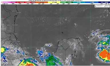 Clima de Quintana Roo hoy 09 de agosto del 2023
