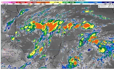 Clima de Quintana Roo hoy 25 de agosto del 2023