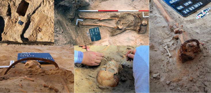 Arqueólogos encuentran restos de un niño
