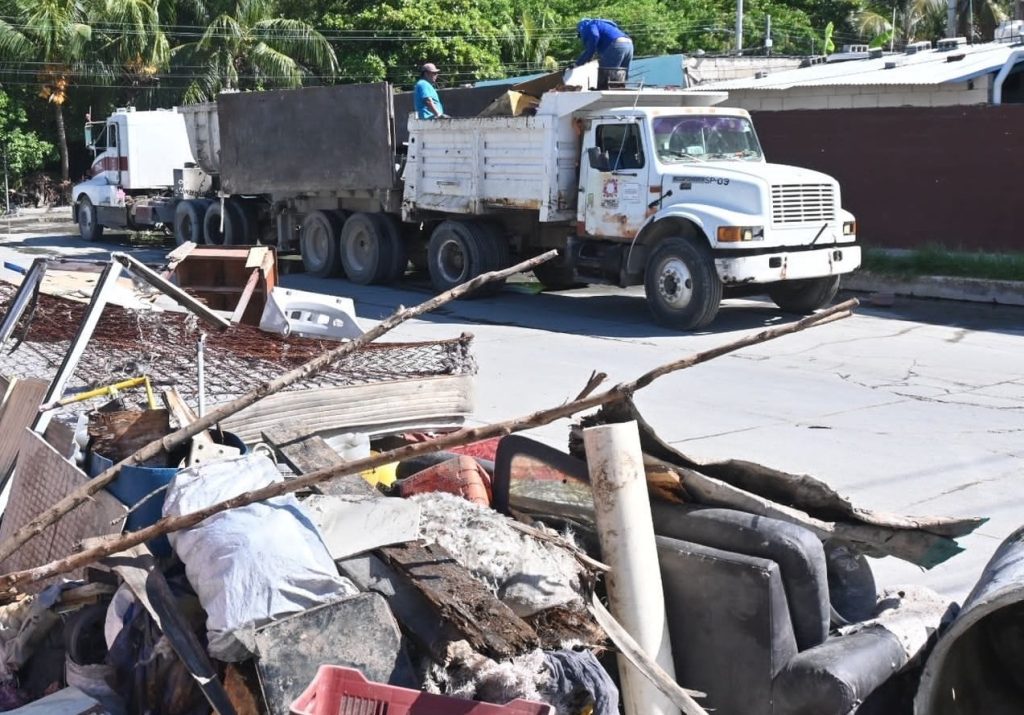 Más de nueve toneladas de cacharros se han recogido en colonias de Ciudad del Carmen