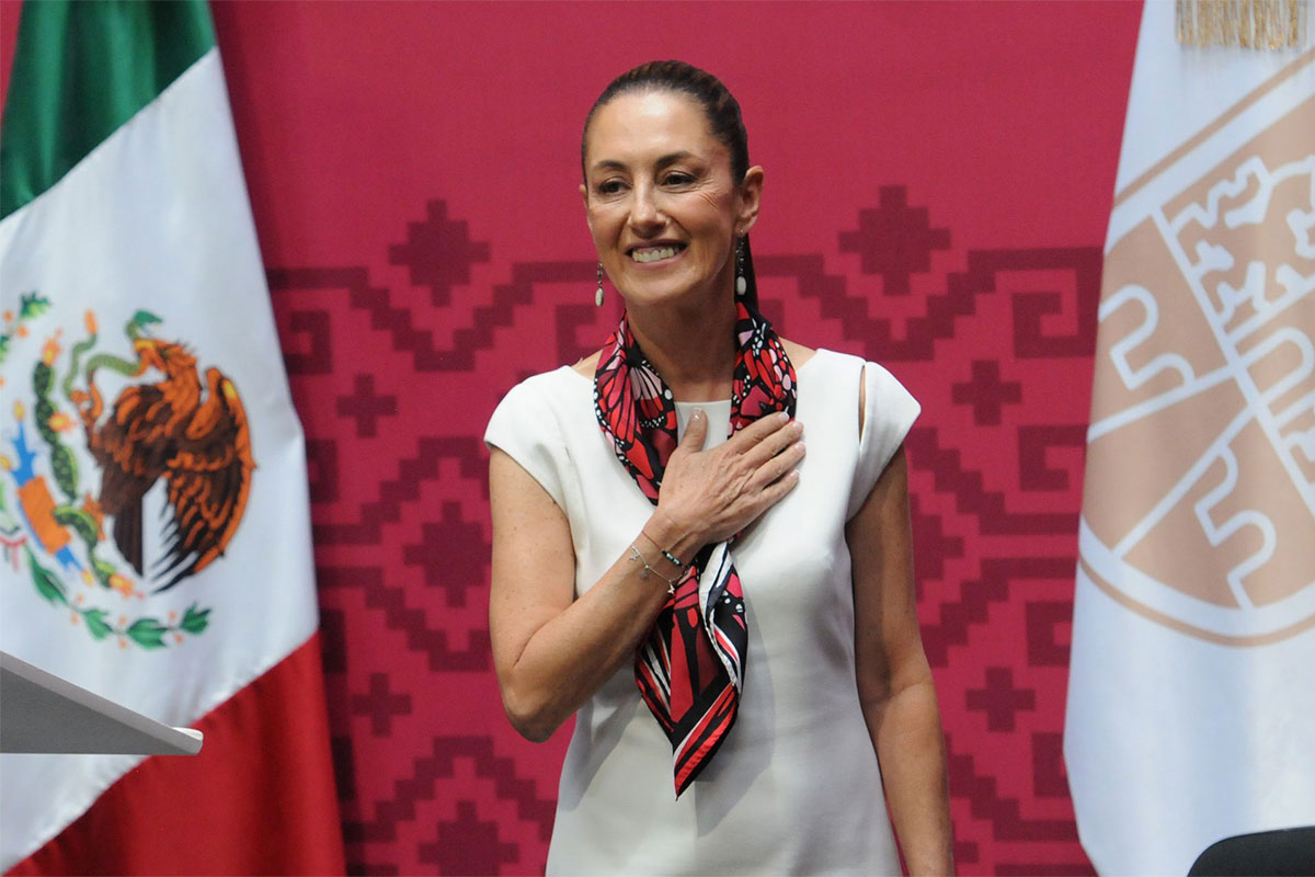 Claudia Sheinbaum fue elegida candidata presidencial de Morena para las eslecciones presidenciales del 2024