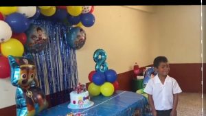Nunca antes había tenido la oportunidad de celebrar su cumpleaños